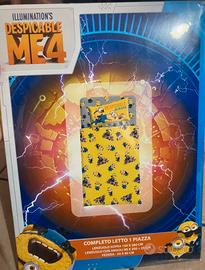 Lenzuola singole Minions NOVIA 100% cotone