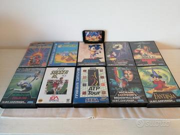 Megadrive 10 Giochi  Sega Mega Drive MD