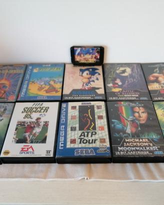 Megadrive 10 Giochi  Sega Mega Drive MD