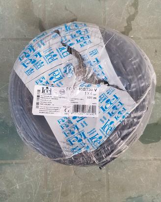 Cavo Unipolare FG17 450/750 V sez 4 mmq Nero