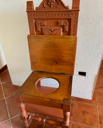 Sedia comoda wc