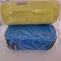 2 astucci scuola Blue e Giallo Neon