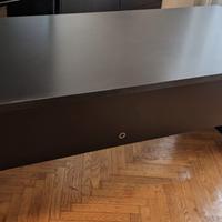 Scrivania nera da ufficio grande