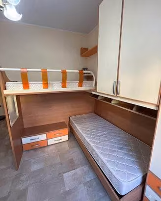Cameretta completa Moretti Compact con due letti