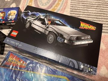 Lego 10300, 41611, 77256 Delorean, brickhead, teca