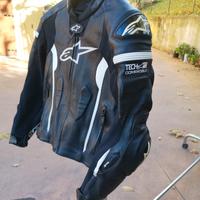 giacca 50 M alpinestars Tech Air uomo in pelle