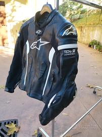 giacca 50 M alpinestars Tech Air uomo in pelle