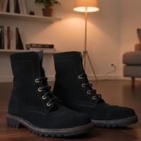 stivaletti studio pollini camoscio.43 