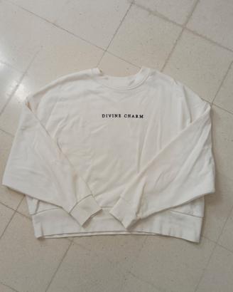 felpa Bershka XS baggy da donna Divine Charm
