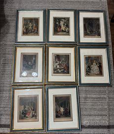 Incisioni francesi del XVIII secolo