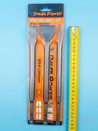 Set 3 scalpelli sds dmax power Ø14x250mm