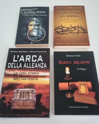 Lotto libri religione 4 saggi storici mistero