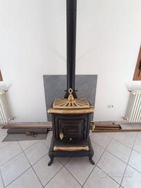 stufa a legna in ghisa