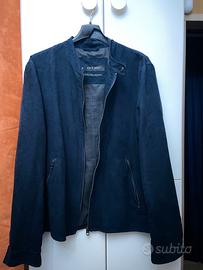 Giacca giubbino giubbotto scamosciato uomo Zara