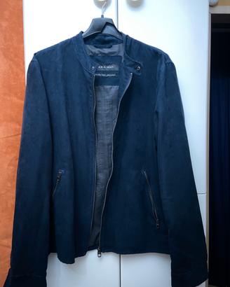 Giacca giubbino giubbotto scamosciato uomo Zara