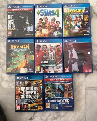 Giochi vari ps4