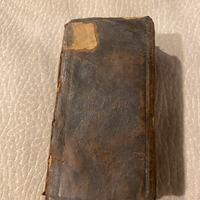 libro antico originale del XVII secolo (anno 1666)