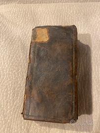 libro antico originale del XVII secolo (anno 1666)