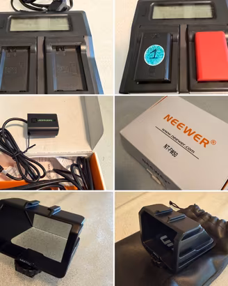 Bundle accessori Sony per A6000 A6300 A6400 A6500