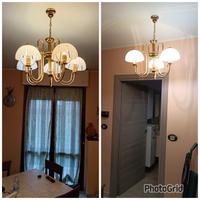 DUE LAMPADARI VINTAGE