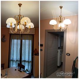 DUE LAMPADARI VINTAGE