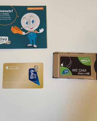 CAM DigiQuest tivùsat HD + Smartcard