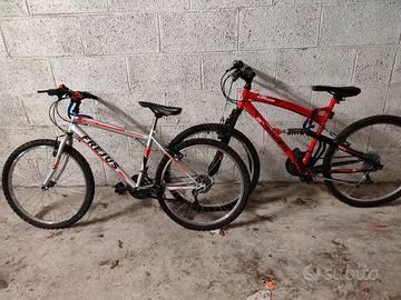 Bici "Frejus" 24' +  Bici 26' MTB full suspension