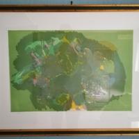 Litografia di Ennio Morlotti