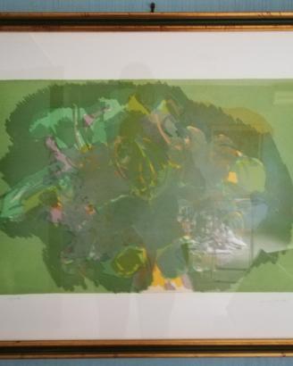 Litografia di Ennio Morlotti
