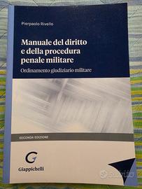 Manuale del diritto e della procedura penale mil.