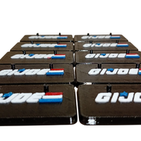 5 Basi Gi Joe Multicolore con Logo e Bandiera