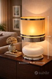 Lampada vintage anni 70 grande 