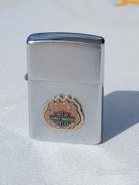 ZIPPO ORIGINALE HARLEY DAVIDSON MOTOR CYCLES 1992