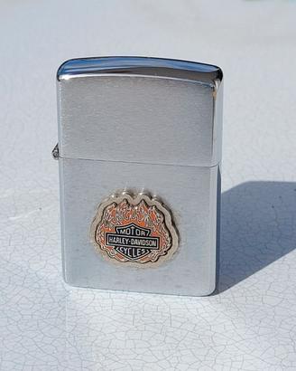ZIPPO ORIGINALE HARLEY DAVIDSON MOTOR CYCLES 1992