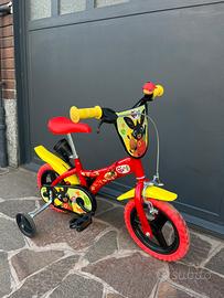 Bici bambini Bing con rotelle ruota 12. Nuova