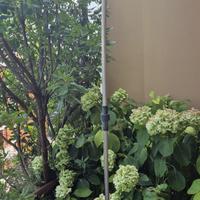 Doccia solare da terrazzo o giardino