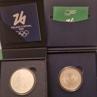 monete euro Cortina argento oncia