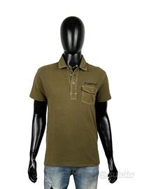 Ralph Lauren Polo Uomo Verde Militare Taglia M