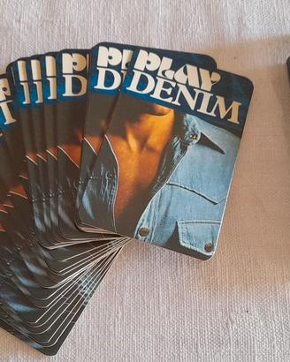 Carte da Gioco Denim Vintage