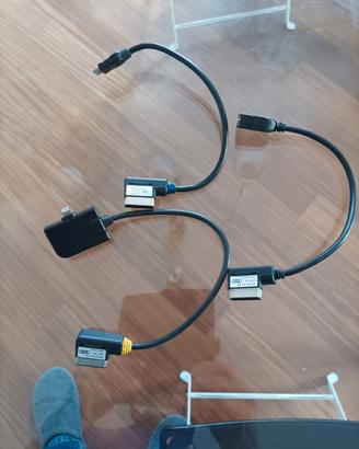 Set cavi audio Audi originali 