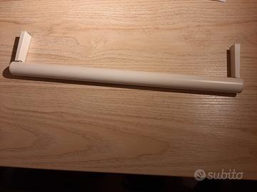 bastone appendiabiti IKEA Elvarli bianco 40 cm