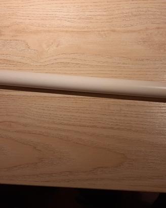bastone appendiabiti IKEA Elvarli bianco 40 cm