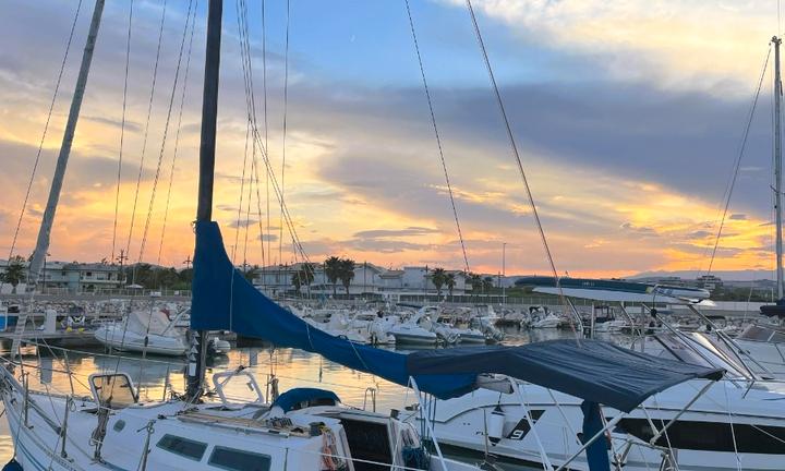 Barca a Vela Plastivela Mousse 907-Pronta alla boa