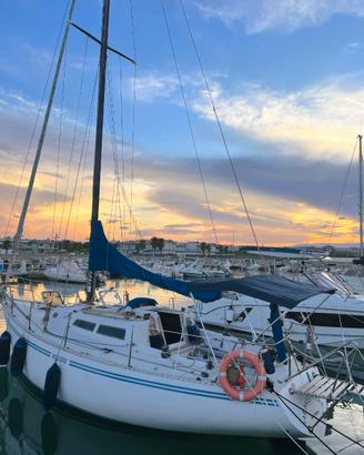 Barca a Vela Plastivela Mousse 907-Pronta alla boa