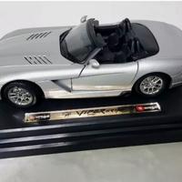 MODELLO AUTO DODGE VIPER SRT/10 GREY CABRIO BURAGO