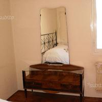 Mobile toelette anni'50 in radica di noce