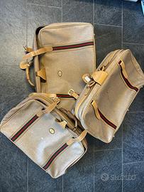Set 3 Valigie GUCCI vintage anni 80