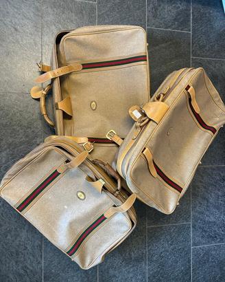 Set 3 Valigie GUCCI vintage anni 80