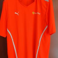 T-shirt Ferrari con marchio Puma da uomo