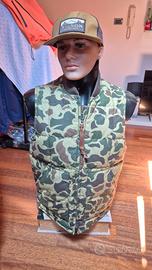 Filson Down Wax vest  Frog camo nuovo